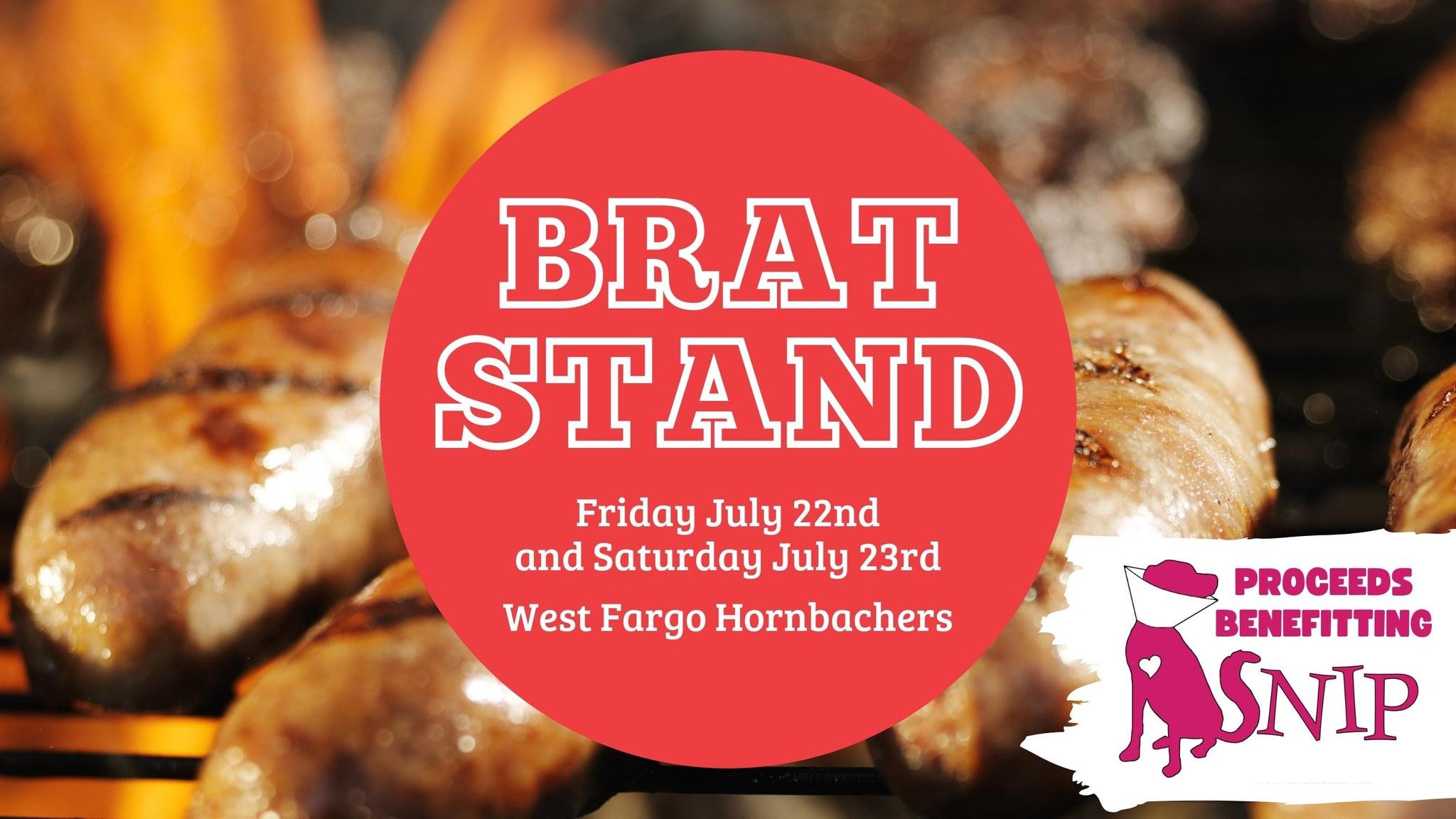 Brat Stand SNIP Fundraiser 4 Luv Of Dog Rescue